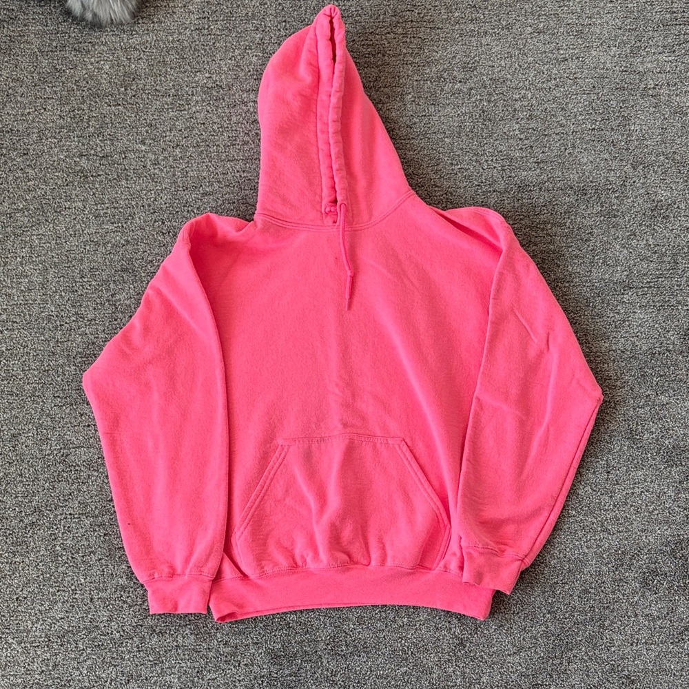 Hot pink hoodie